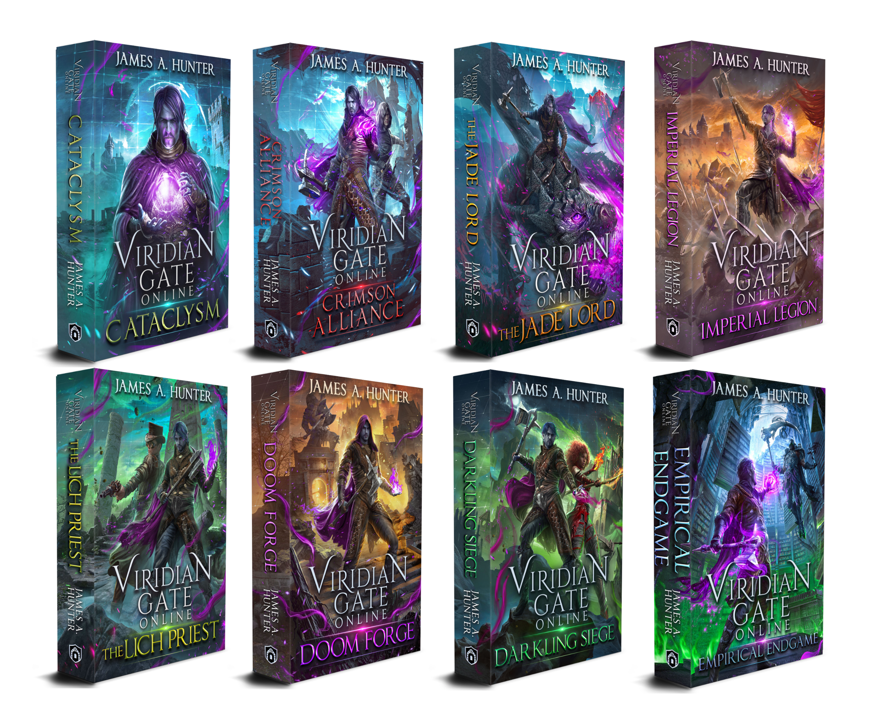 Viridian Gate Online Complete Paperback Series (1-8)
