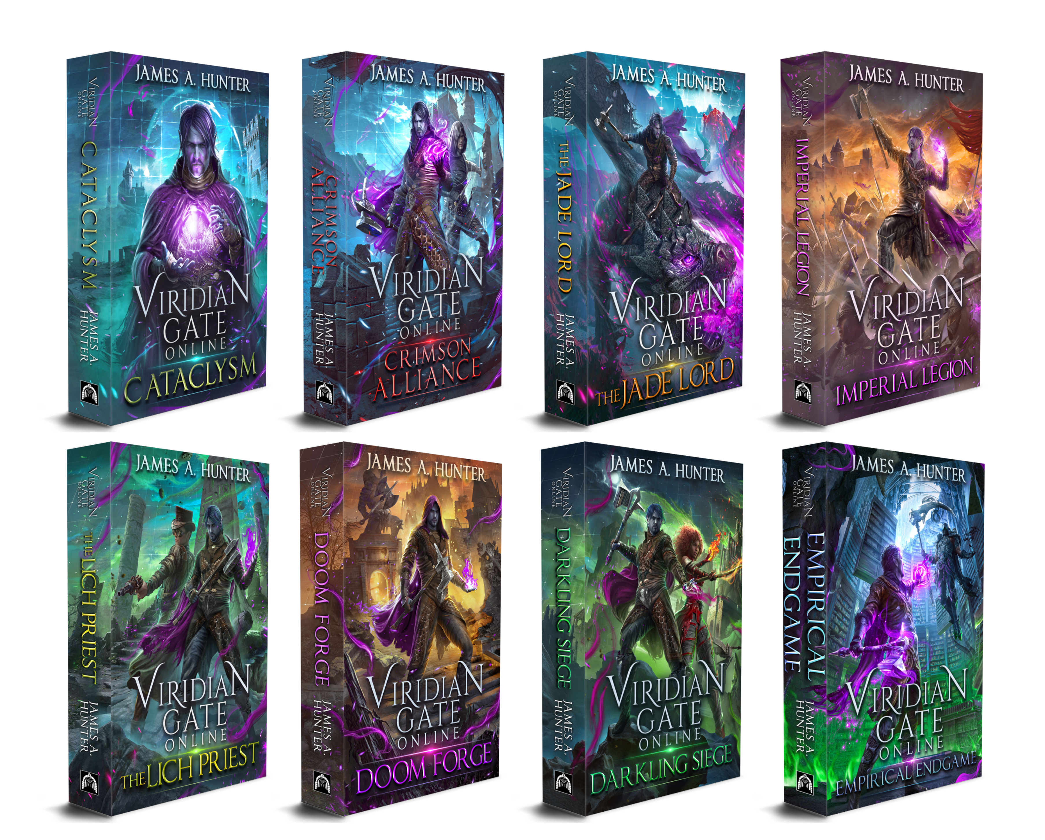 Viridian Gate Online Complete Paperback Series (1-8)